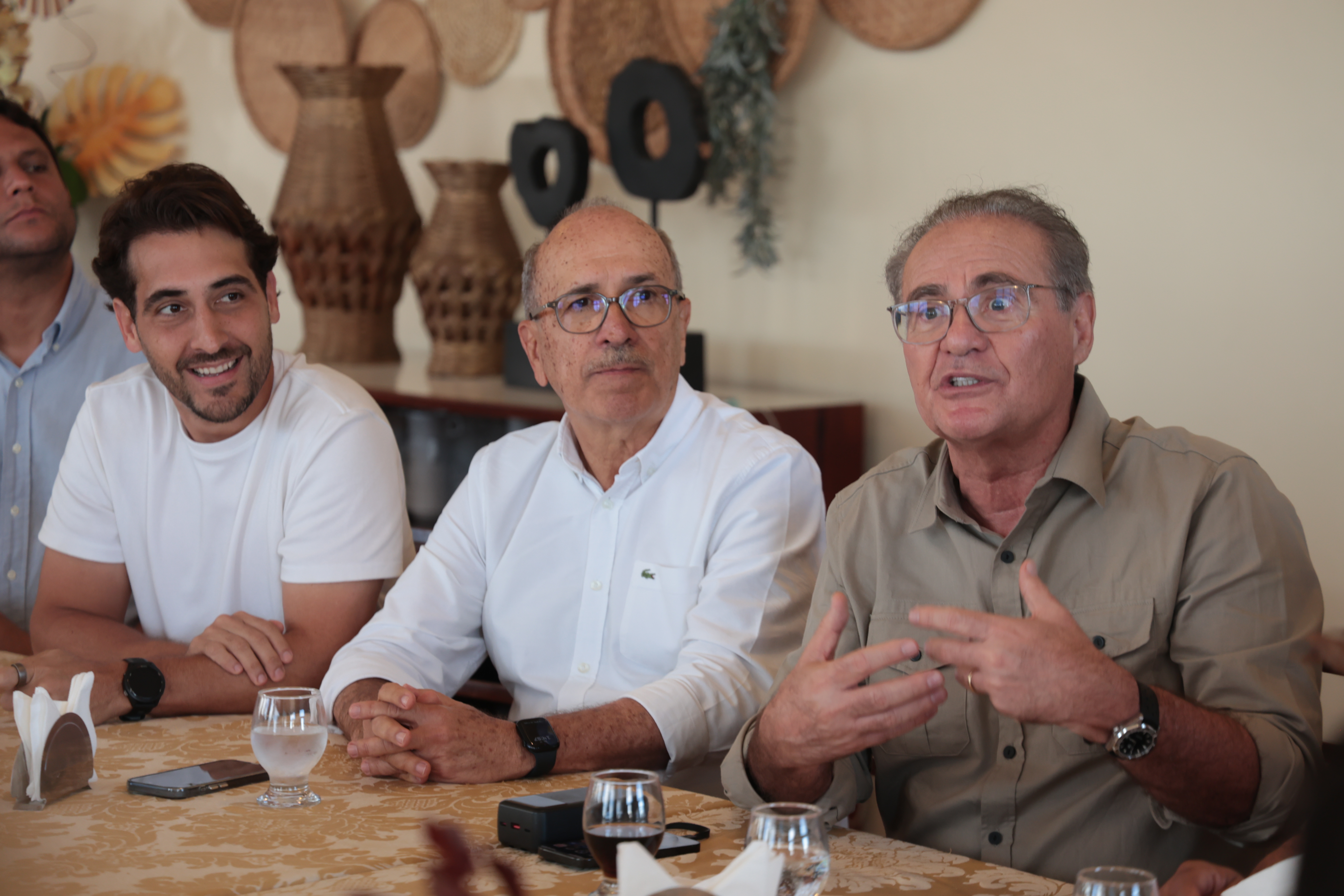 Visita do senador Renan Calheiros a ponte Hélio Lopes - foto 1
