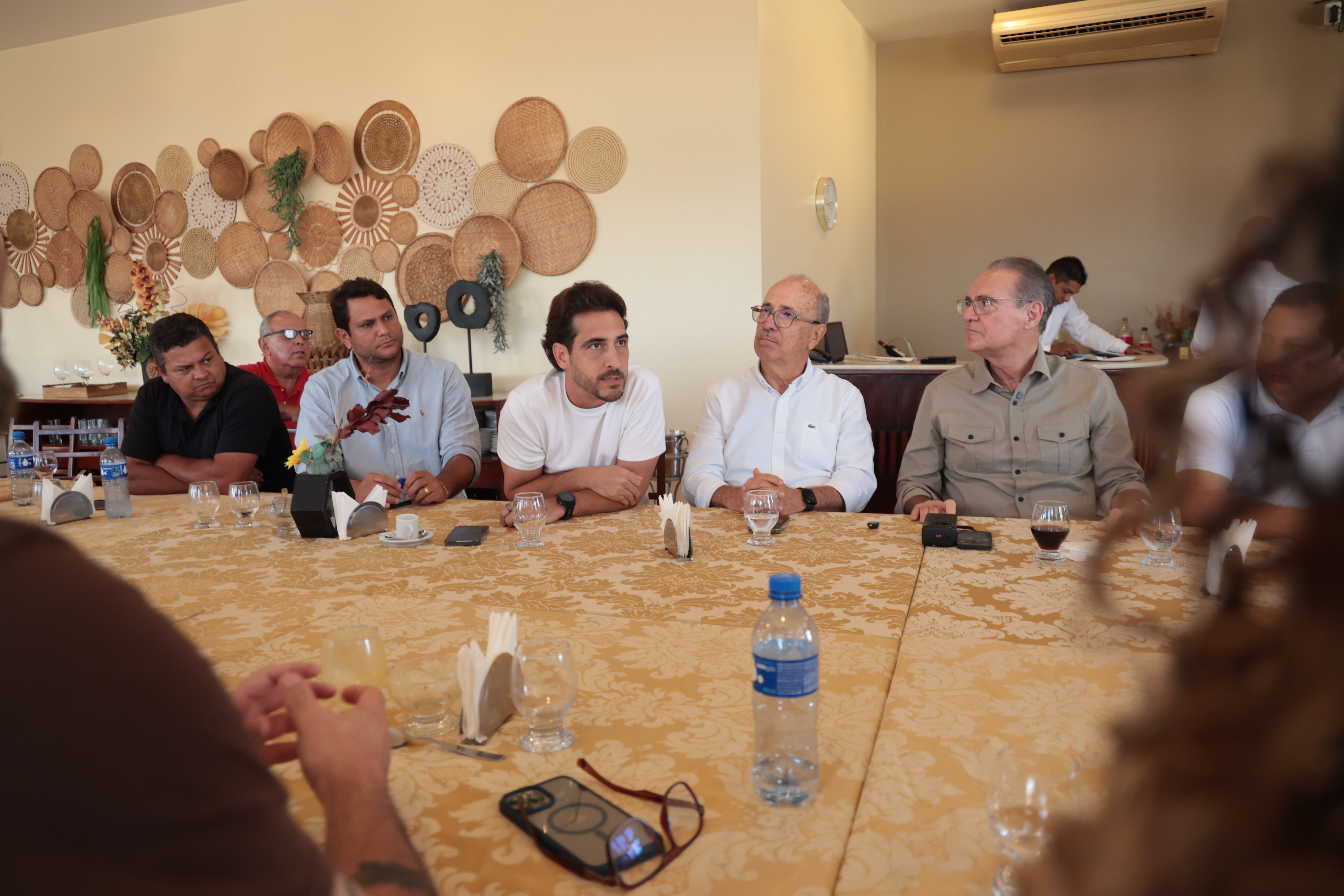 Visita do senador Renan Calheiros a ponte Hélio Lopes - foto 4