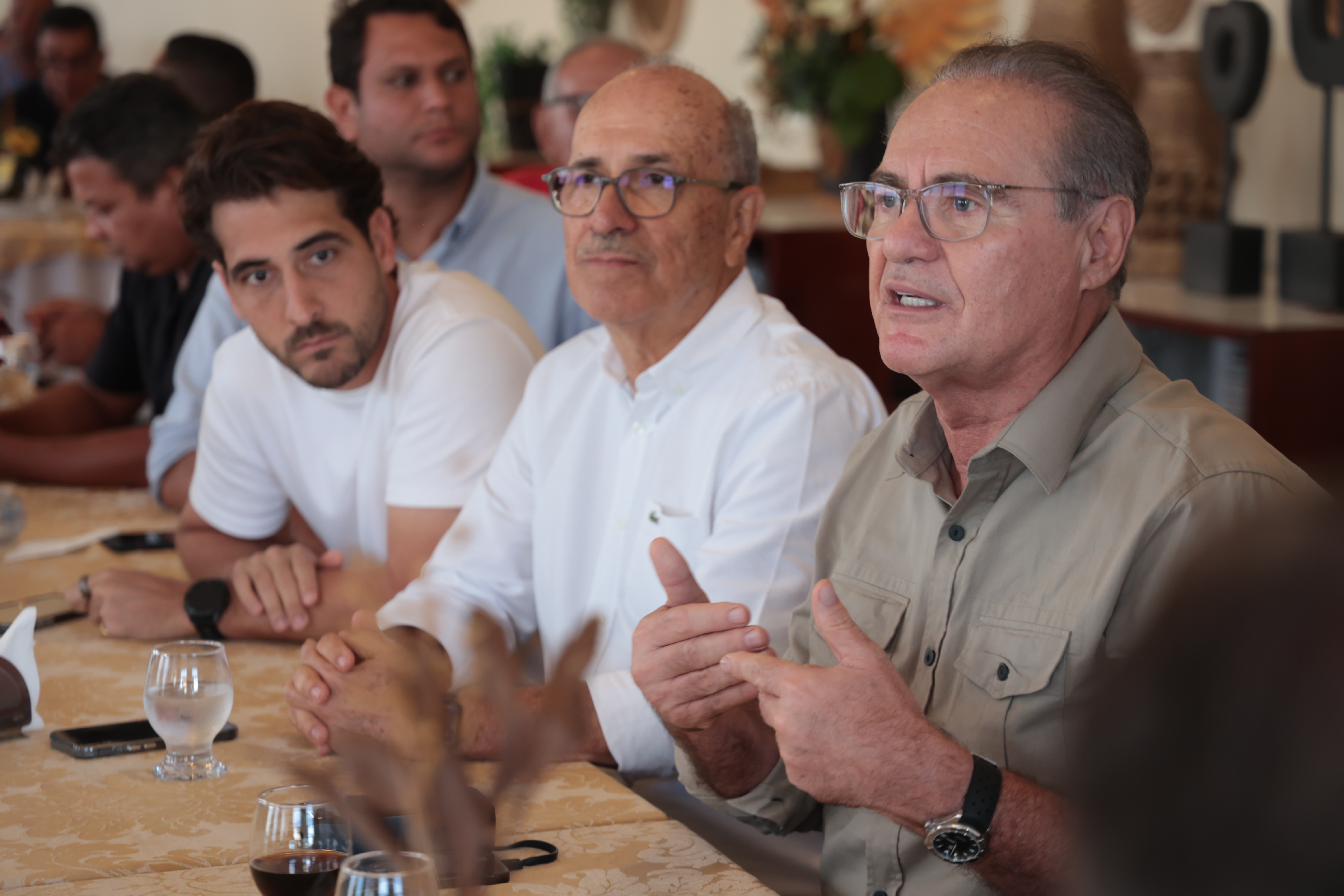 Visita do senador Renan Calheiros a ponte Hélio Lopes - foto 2
